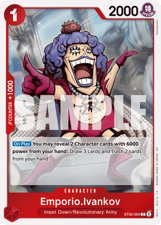 Emporio.Ivankov (Character) (ST30-004) (C)