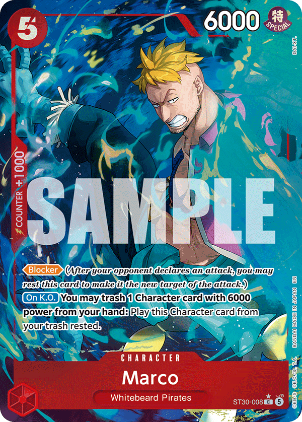 Marco (Character) (ST30-008) (C) (Alternate Art)