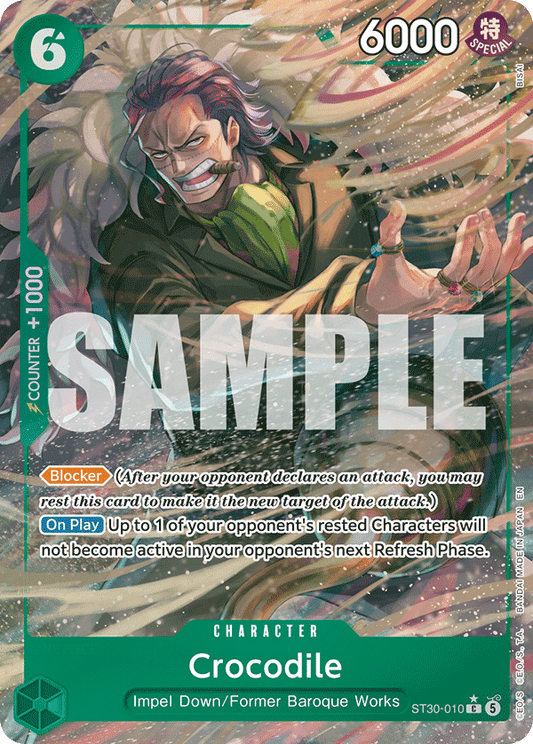 Crocodile (Character) (ST30-010) (C) (Alternate Art)