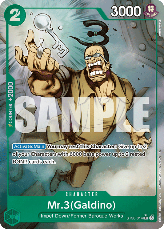 Mr.3(Galdino) (Character) (ST30-014) (C) (Alternate Art)