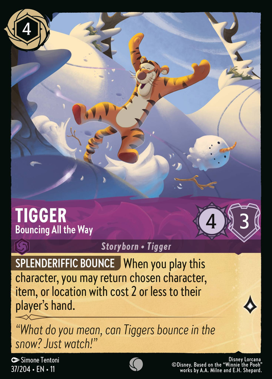 Tigger - Bouncing All the Way (Storyborn - Ally)(37/204 EN 11) (C)