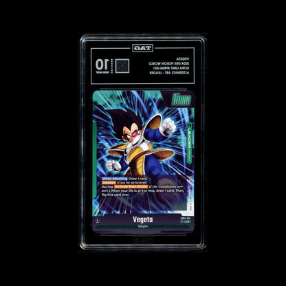 Vegeta Alternate Art Leader (FB04-051) Tag 10 (Gem Mint)