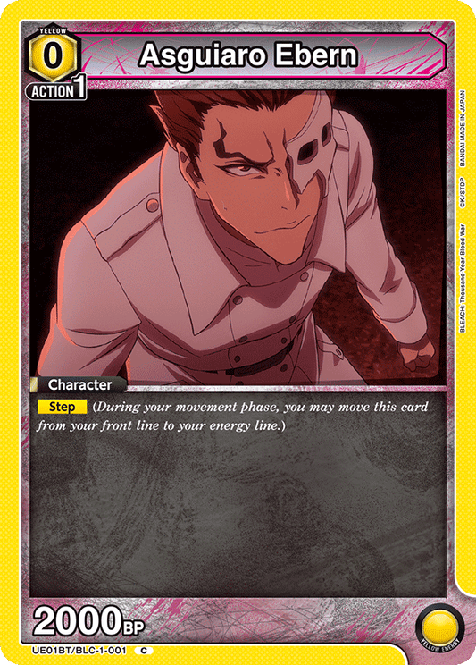 Asguiaro Ebern (Character) (UE01BT/BLC-1-001) (C)