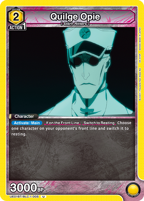 Quilge Opie (Character) (UE01BT/BLC-1-005) (U)