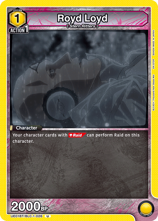 Royd Loyd (Character) (UE01BT/BLC-1-026) (U)