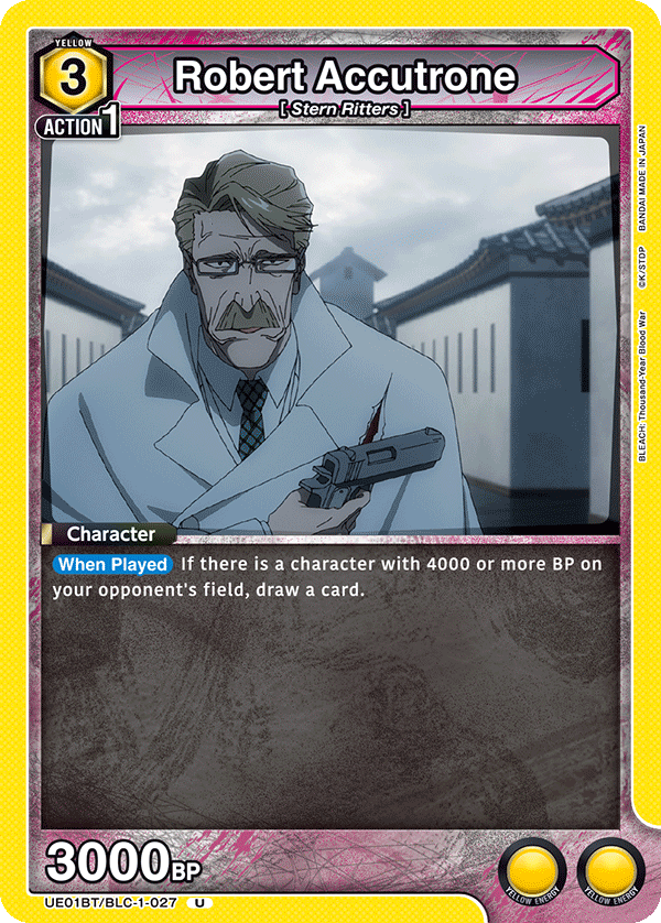 Robert Accutrone (Character) (UE01BT/BLC-1-027) (U)