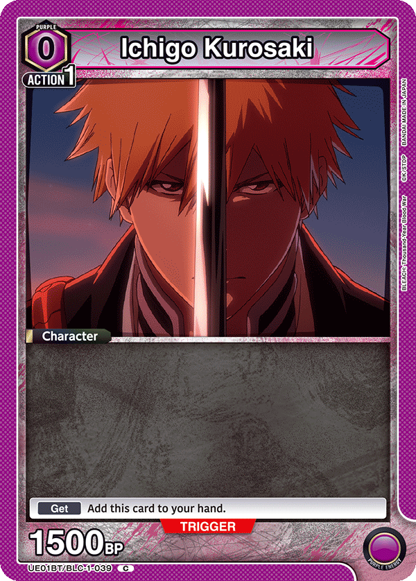Ichigo Kurosaki (Character) (UE01BT/BLC-1-039) (C)