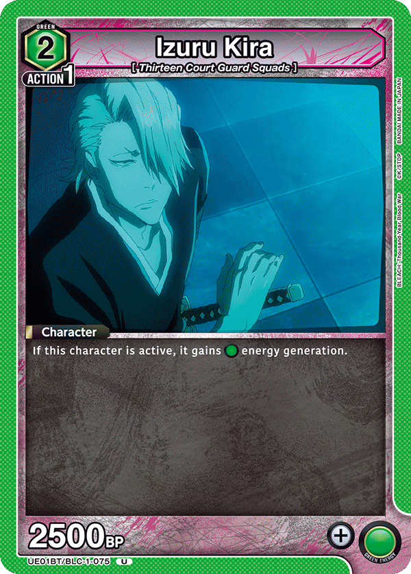 Izuru Kira (Character) (UE01BT/BLC-1-075) (U)