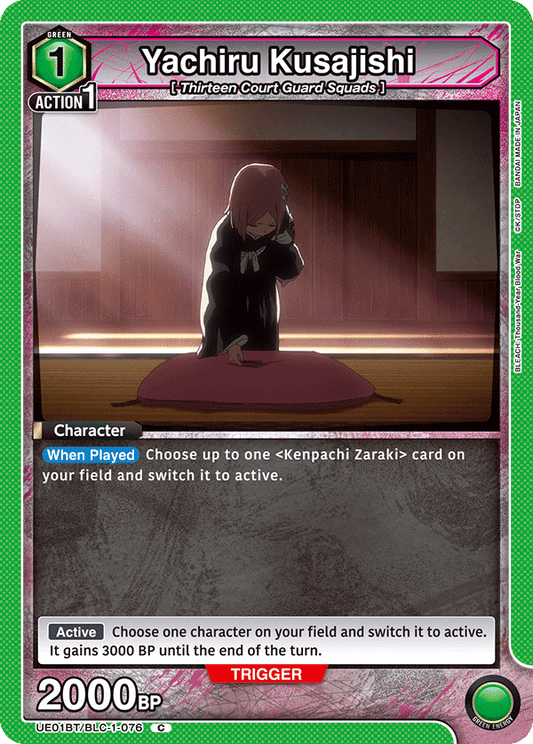 Yachiru Kusajishi (Character) (UE01BT/BLC-1-076) (C)