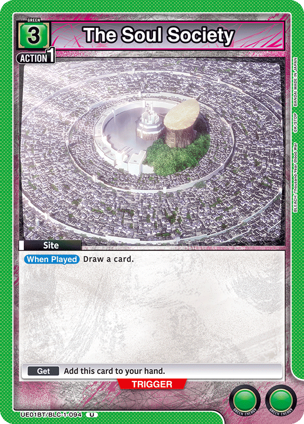 The Soul Society (Site) (UE01BT/BLC-1-094) (U)
