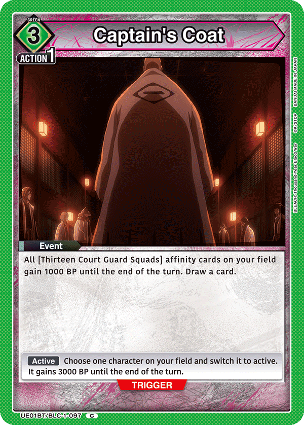 Captains’s Coat (Event) (UE01BT/BLC-1-097) (C)