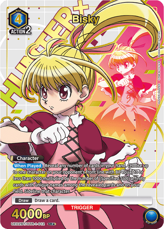 Bisky (UE02BT/HTR-1-012) (SR*) (Alternate Art)