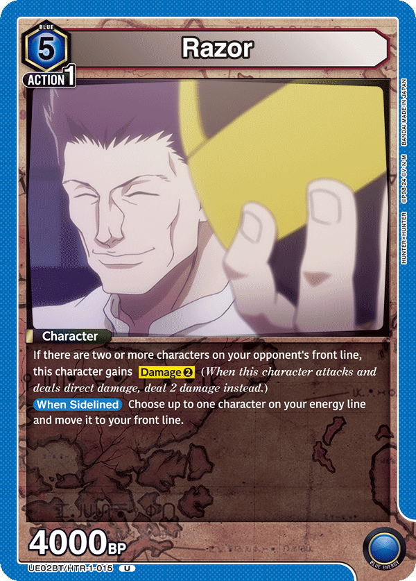 Razor (Character) (UE02BT/HTR-1-015) (U)