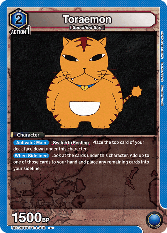 Toraemon (Character) (UE02BT/HTR-1-016) (U)