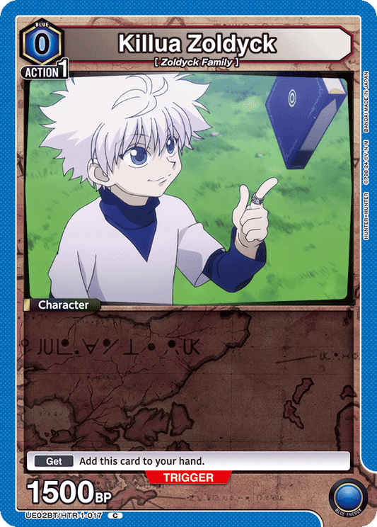 Killua Zoldyck (Character) (UE02BT/HTR-1-017) (C)