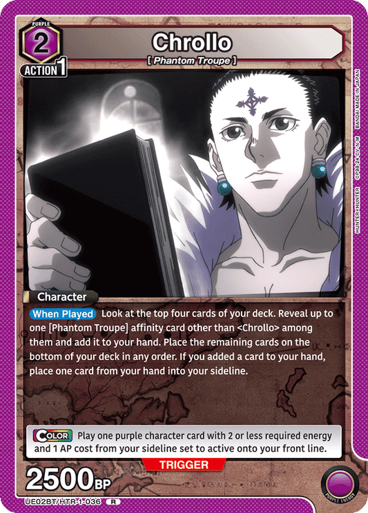 Chrollo (Character) (UE02BT/HTR-1-036) (R)