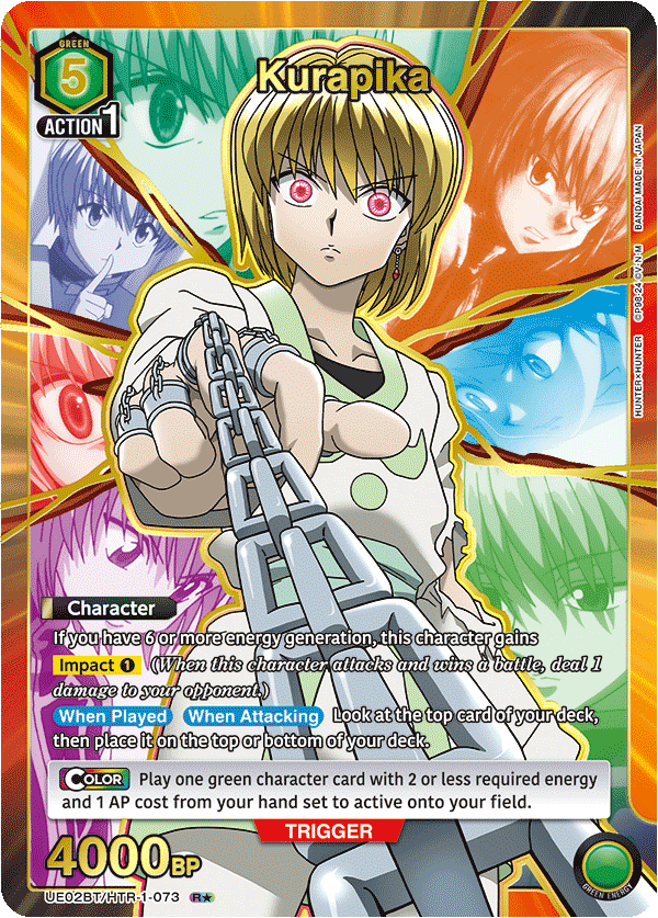 Kurapika (UE02BT/HTR-1-073) (R*) (Alternate Art)
