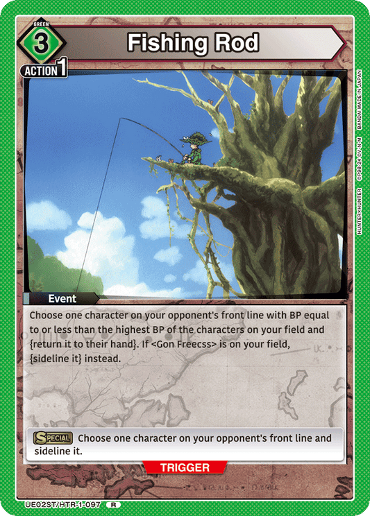 Fishing Rod (Character) (UE02ST/HTR-1-097) (R) (Non-Foil)