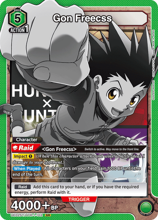 Gon Freecss (Character) (UE02ST/HTR-1-102) (SR)