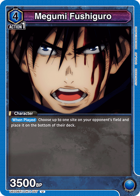 Megumi Fushiguro (Character) (UE03BT/JJK-1-057) (U)