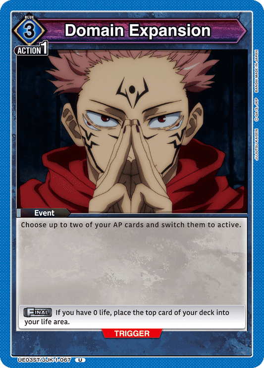 Domain Expansion (Character) (UE03ST/JJK-1-067) (U)