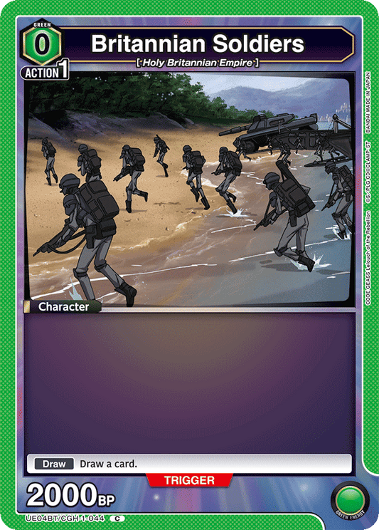 Britannian Soldiers (Character) (UE04BT/CGH-1-044) (C)