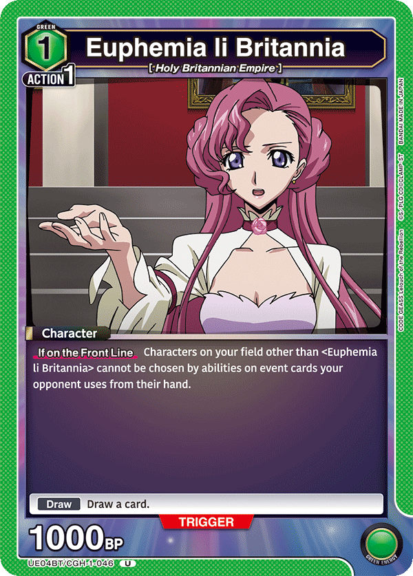 Euphemia li Britannia (Character) (UE04BT/CGH-1-046) (U)