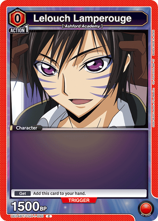 Lelouch Lamperouge (Character) (UE04BT/CGH-1-090) (C)