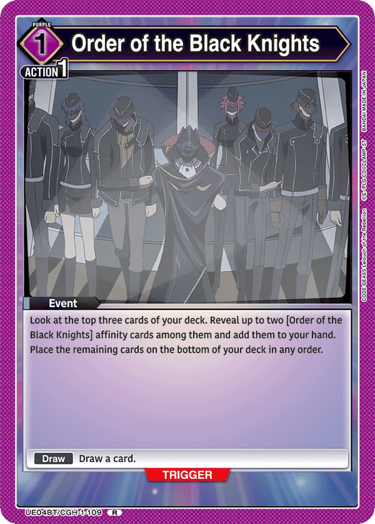 Order of the Black Knights (Event) (UE04BT/CGH-1-109) (R)