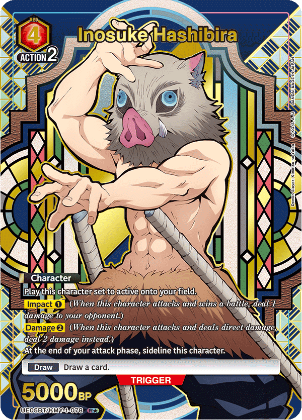 Inosuke Hashibira (Character) (UE05BT/KMY-1-078) (R*)