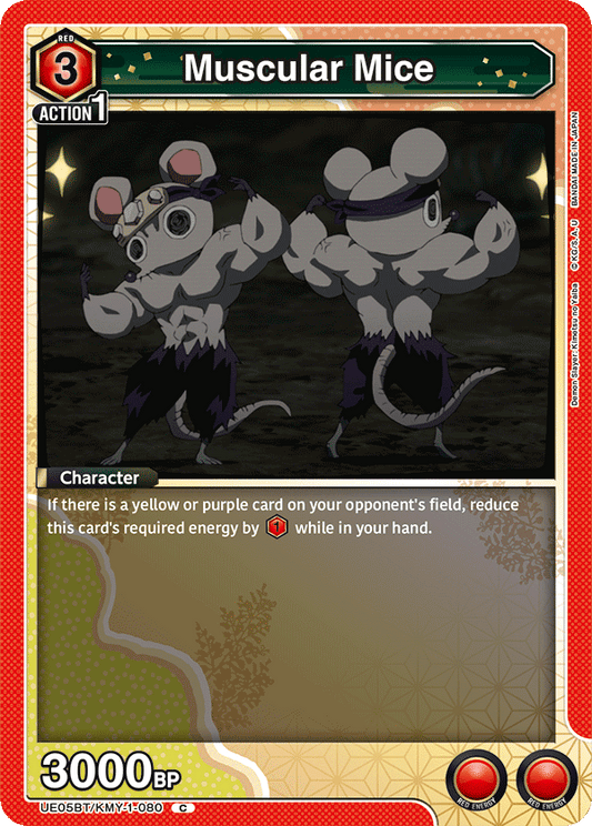 Muscular Mice (Character) (UE05BT/KMY-1-080) (C)