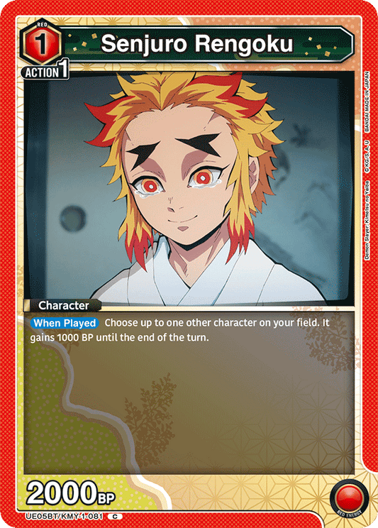 Senjuro Rengoku (Character) (UE05BT/KMY-1-081) (C)