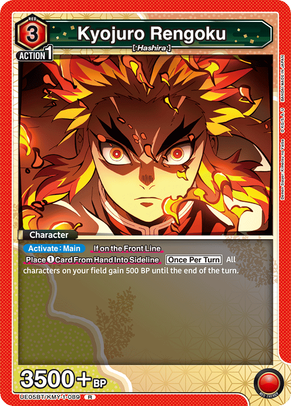 Kyojuro Rengoku (Character) (UE05BT/KMY-1-089) (R)
