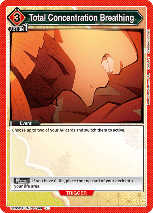 Total Concentration Breathing (Event) (UE05BT/KMY-1-099) (U)