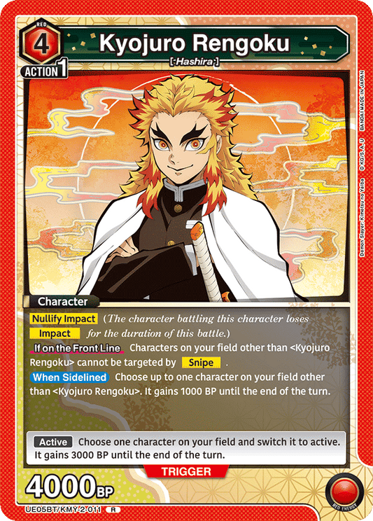 Kyojuro Rengoku (Character) (UE05BT/KMY-2-011) (R)
