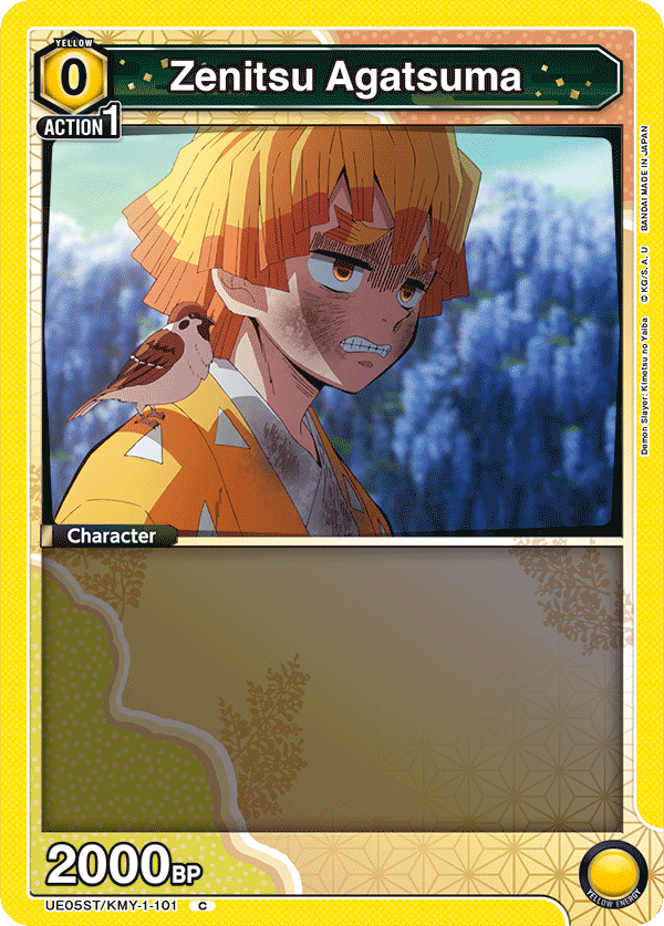Zenitsu Agatsuma (Character) (UE05ST/KMY-1-101) (C)