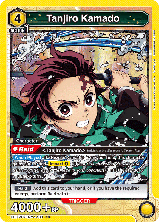 Tanjiro Kamado (Character) (UE05ST/KMY-1-103) (SR)