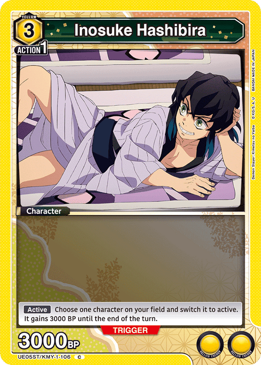 Inosuke Hashibira (Character) (UE05ST/KMY-1-106) (C)