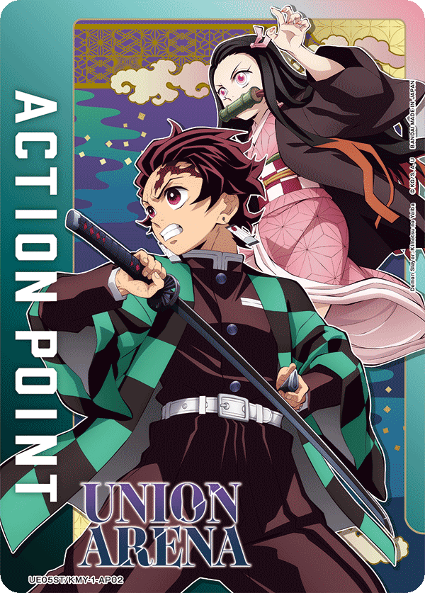 Action Point Card (Demon Slayer: Kimetsu no Yaiba) (AP) (UE05ST/KMY-1-AP02) (Alternate Art)