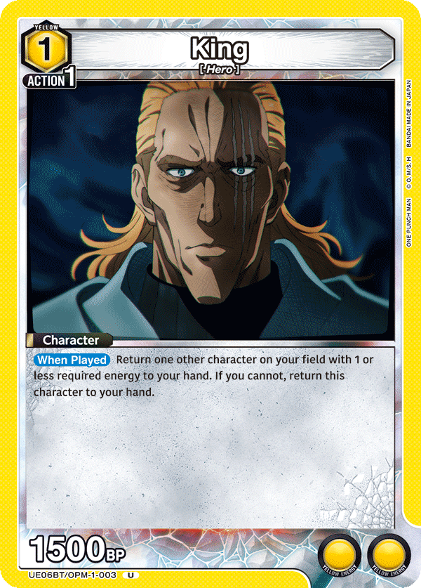 King (Character) (UE06BT/OPM-1-003) (U)