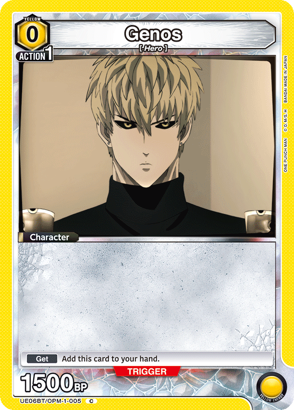 Genos (Character) (UE06BT/OPM-1-005) (C)
