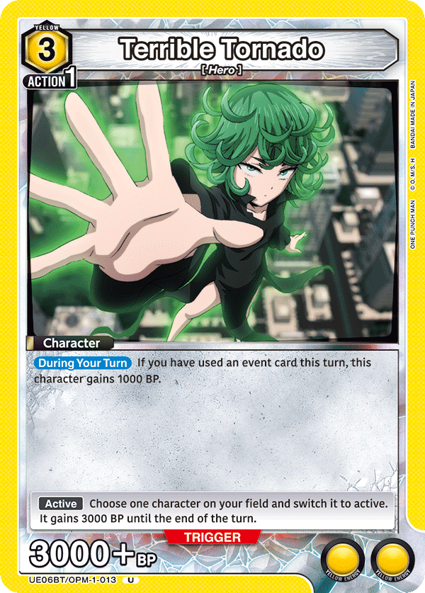 Terrible Tornado (Character) (UE06BT/OPM-1-013) (U)