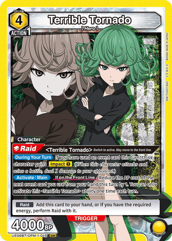 Terrible Tornado (Character) (UE06BT/OPM-1-015) (SR)