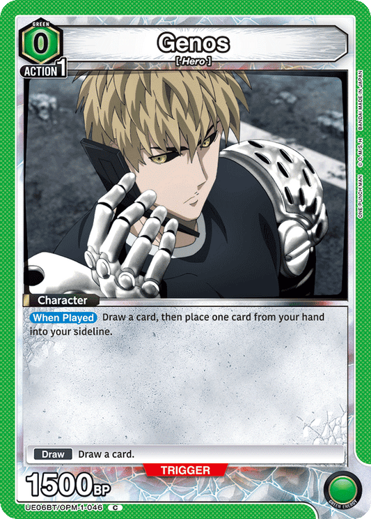 Genos (Character) (UE06BT/OPM-1-046) (C)