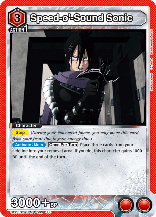 Speed-o'-Sound Sonic (Character) (UE06BT/OPM-1-069) (U)