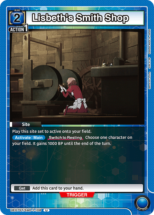 Lisbeth's Smith Shop (Site) (UE07ST/SAO-1-108) (U)