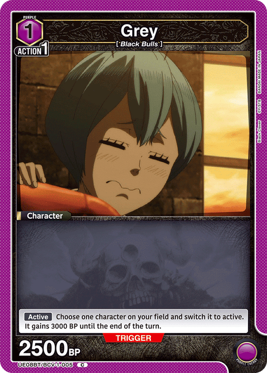 Grey (UE08BT/BCV-1-005) (C)