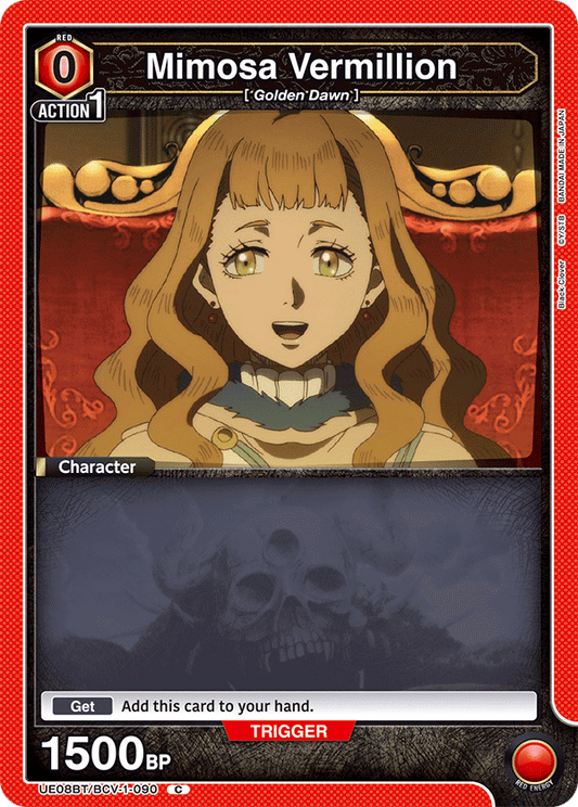 Mimosa Vermillion (UE08BT/BCV-1-090) (C)