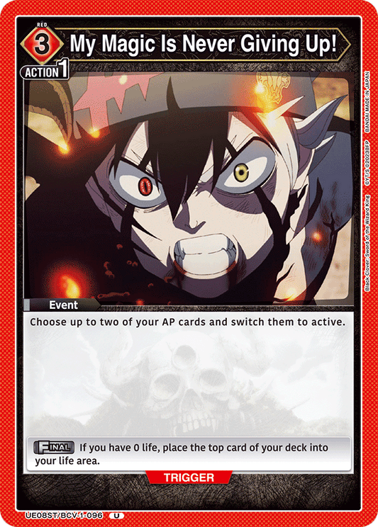 My Magic Is Never Giving Up! (Event)(UE08ST/BCV-1-096) (U)