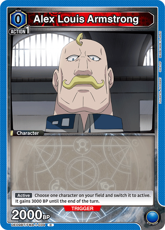 Alex Louis Armstrong (Character) (UE09BT/FMA-1-034) (C)
